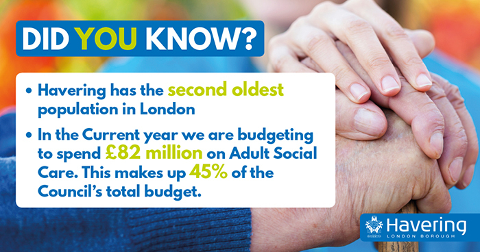 Did you know? Havering has the second oldest population in London