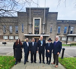 Havering Council and Jewish Community Leaders meet at Havering Town Hall, Romford