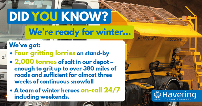 Did you know? We're ready for winter