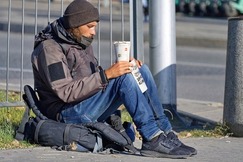 street beggar