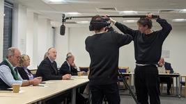 Panorama filming cabinet briefing in December