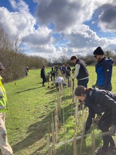 TCT Tree planting at Stubbers ©Thames Chase