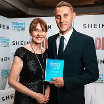 Janet Smith and Paul Griffiths at the Women's Football Awards 1.jpg