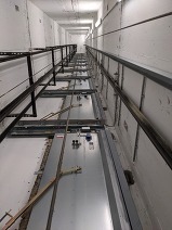 Inside Lift Shaft