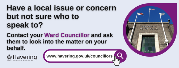 Contact your ward councillor banner
