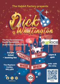 Dick Whittington Pantomime Flyer