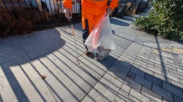 Litter picking in Gidea Park