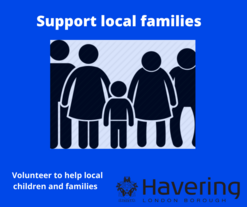 Support Local Families - volunteer to help local children and families - Havering Starting Well