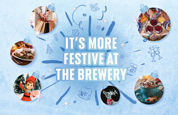 It's More Festive at the Brewery - ad