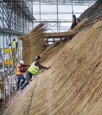 TITHE BARN thatched roof works