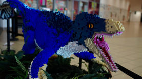 Lego raptor dinosaur
