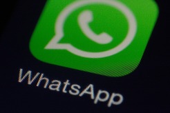 WhatsApp logo stock image