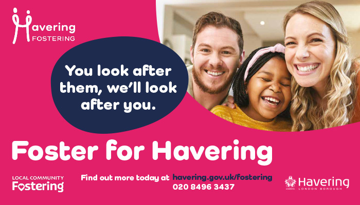 Foster for Havering - you look after them, we will look after you ad6