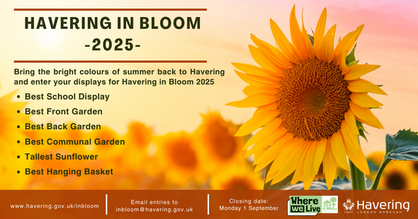 Havering in Bloom 2025 a