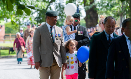 Armed forces day celebrations