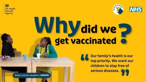 Why we get vaccinated - campaign image