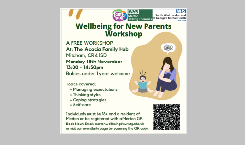 Wellbeing for parents workshop