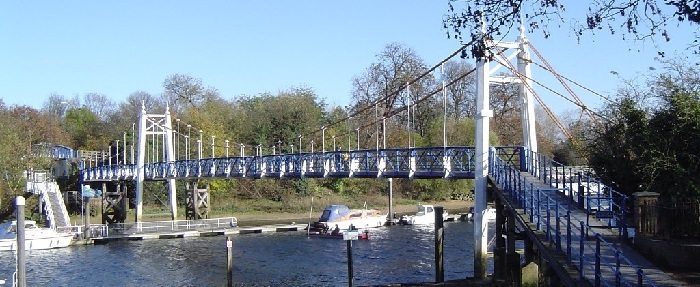 Teddington Lock Footbridge 