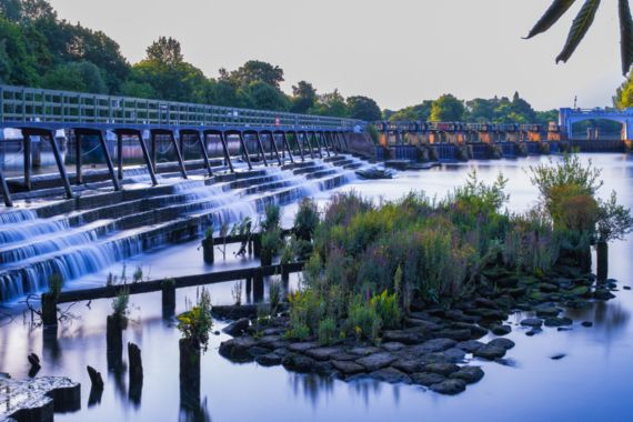 teddington lock and weir