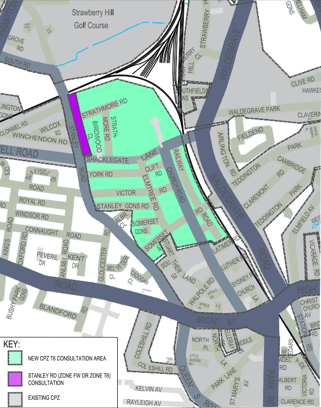 Teddington Zone T6 Consultation and Stanley Road Parking Consultation