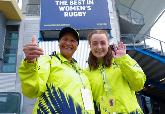 Women's Rugby volunteering