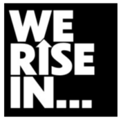 We Rise In logo