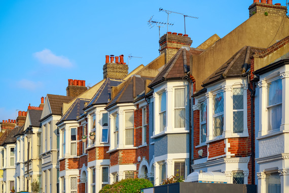 Houses on a street