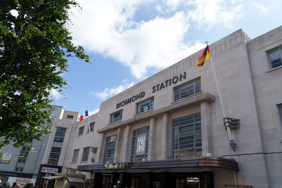 Richmond Station celebrating 65 years of twinning
