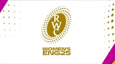Women Rugby World Cup 2025 logo