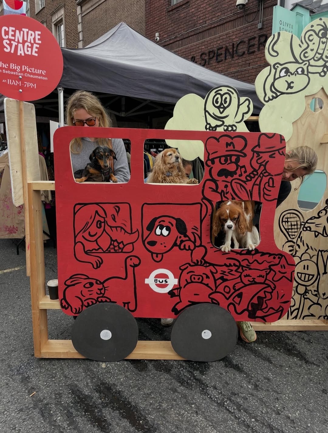 Centre Stage pups by @katprou_art