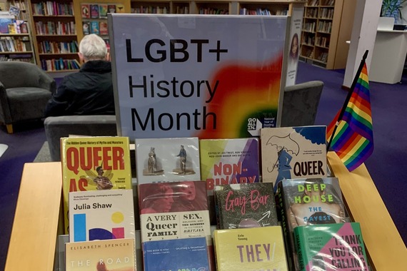 LGBTQ+ Library Display