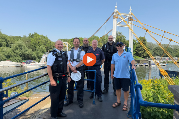 Water Safety Officers at Teddington Lock