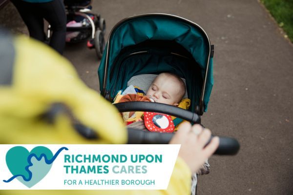 baby in a pram