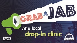 Grab a jab campaign