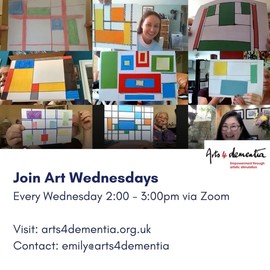 Arts 4 Dementia: Art Wednesdays