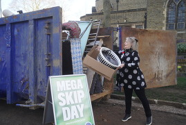 Councillor Sutters Mega Skip Day