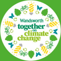 Wandsworth together on climate change logo