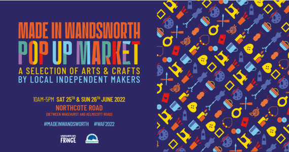 Made in Wandsworth arts and crafts market logo