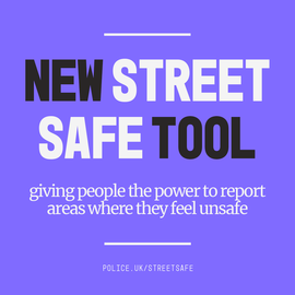 New Street safe tool - text