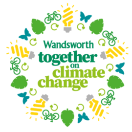 Wandsworth together on climate change logo