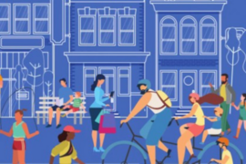 Car free day graphic