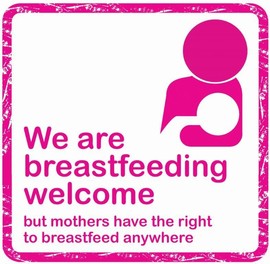 Breastfeeding welcome picture