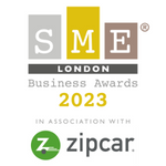 SME Awards Logo - in partnership with ZipCar