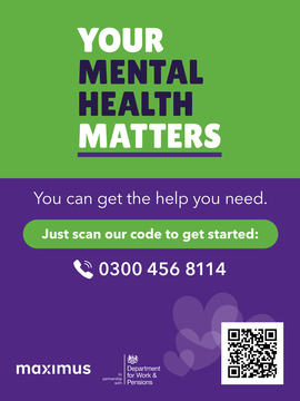 Your mental health matters poster