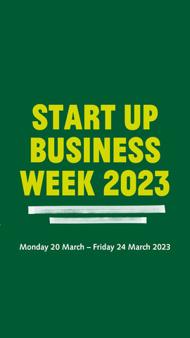 Start Up Business Week logo