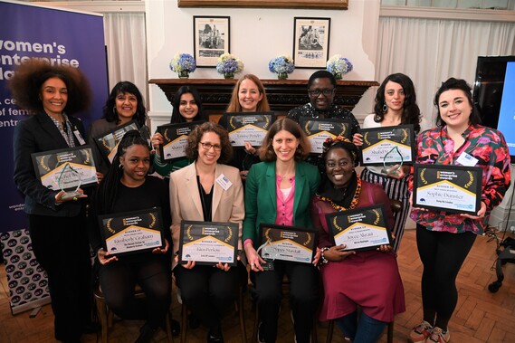 Photo of the Women's Enterprise Awards winners