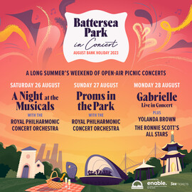 Battersea Park in Concert poster