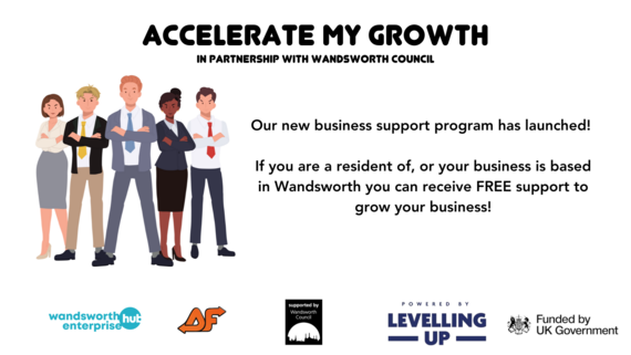 Accelerate My Growth: free for Wandsworth residents! 