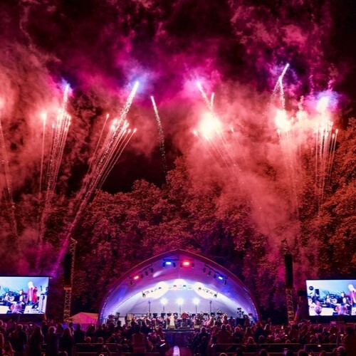Battersea park in concert
