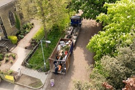 Mega Skip drone shot